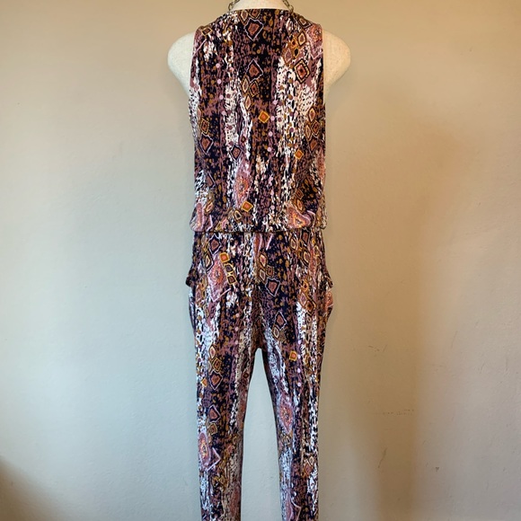 VERONICA M. Sleeveless Jogger Jumpsuit 💖 RARE - Picture 2 of 8